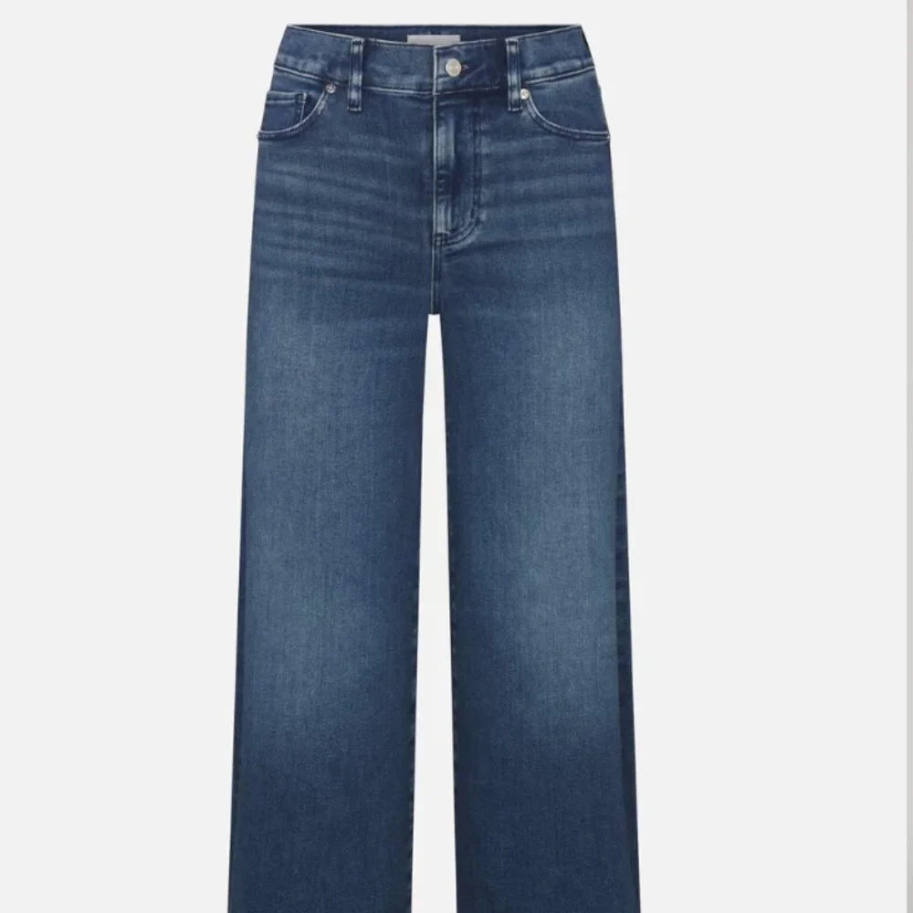 FRAME women's Le Slim Palazzo jeans size 28 blue in EUC - Picture 1 of 7